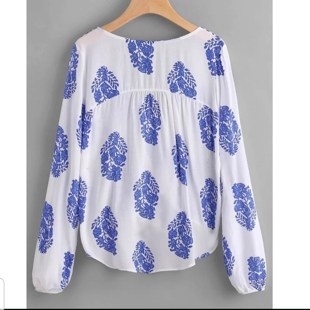 Boho Wrap blouse - Picture 4 of 5
